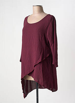 Top violet MULTIPLES femme