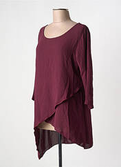 Top violet MULTIPLES femme seconde vue