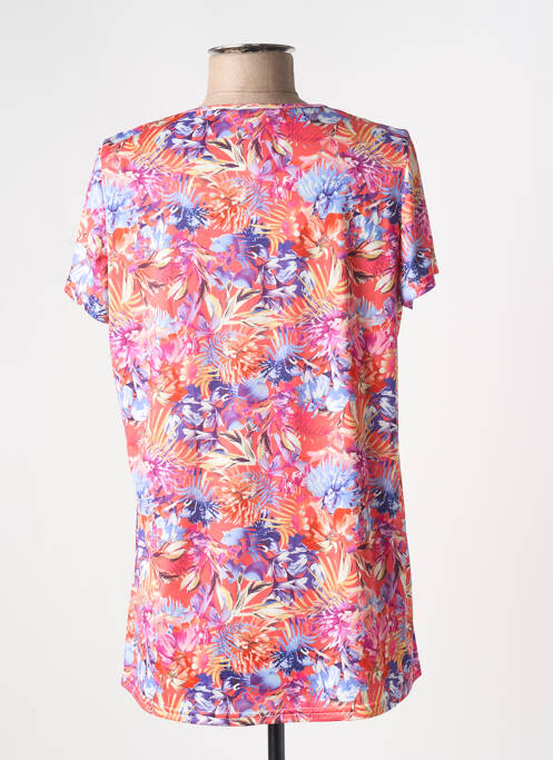 T-shirt orange MULTIPLES femme