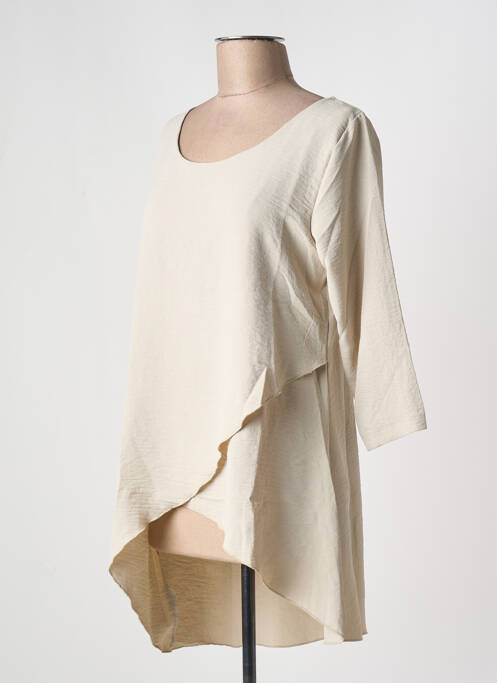 Top beige MULTIPLES femme