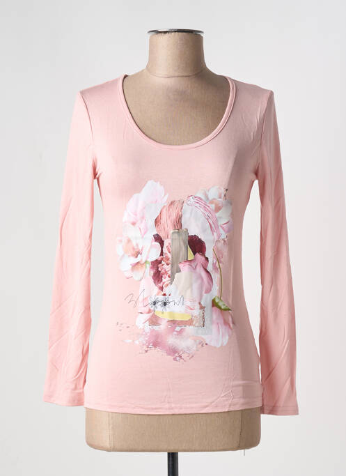 T-shirt rose MULTIPLES femme