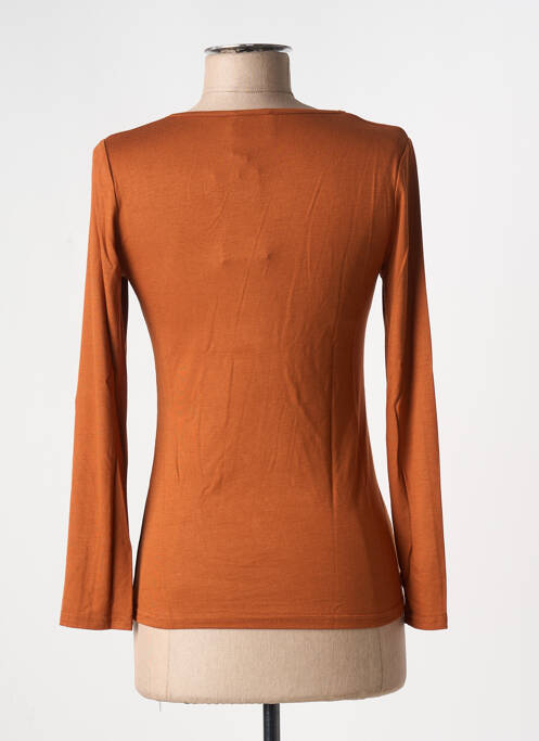 T-shirt marron MULTIPLES femme