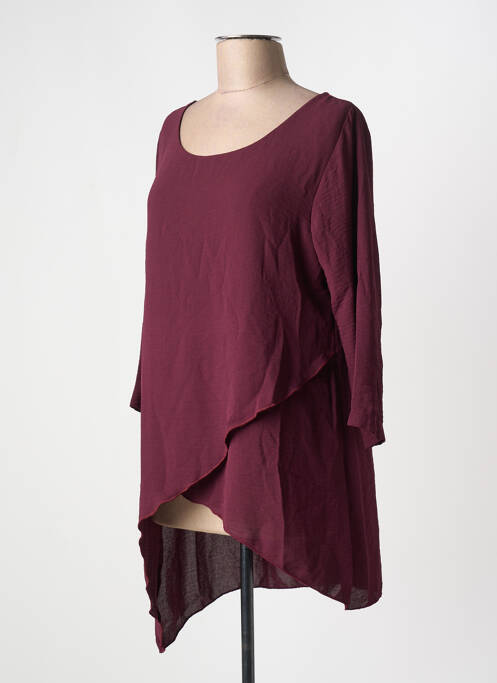 Top violet MULTIPLES femme