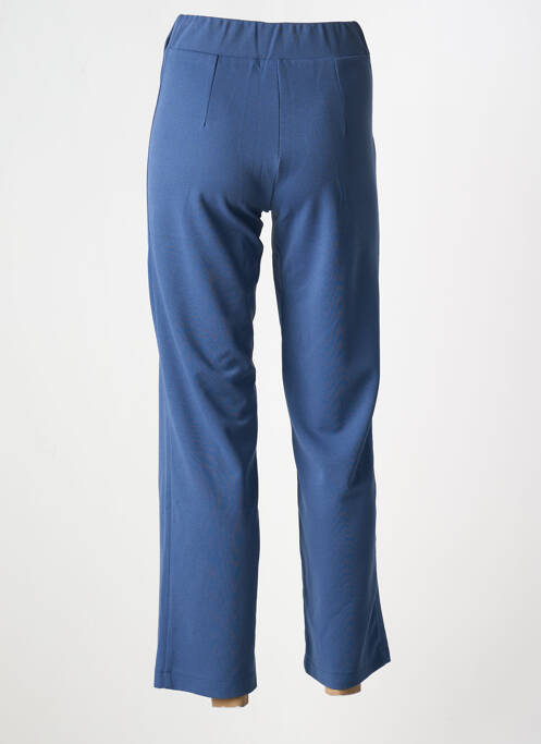 Pantalon droit bleu MULTIPLES femme