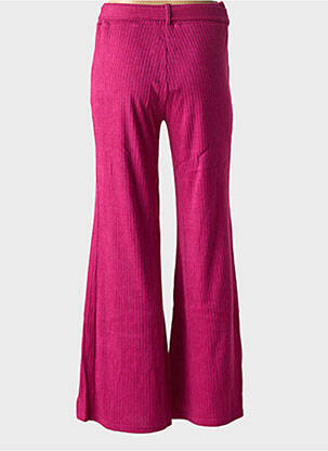 Pantalon large rose MULTIPLES femme
