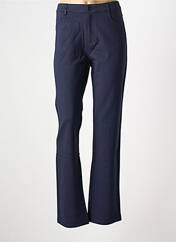 Pantalon droit bleu MULTIPLES femme seconde vue