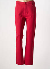 Pantalon slim rouge MULTIPLES femme seconde vue