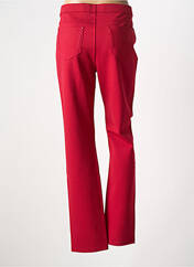 Pantalon slim rouge MULTIPLES femme seconde vue