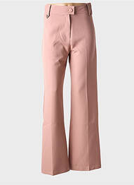 Pantalon droit rose MULTIPLES femme