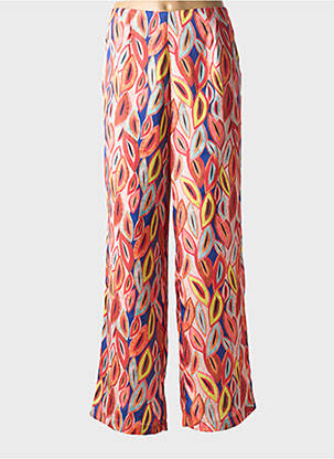 Pantalon large orange MULTIPLES femme