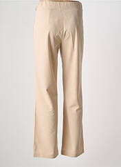 Pantalon droit beige MULTIPLES femme seconde vue
