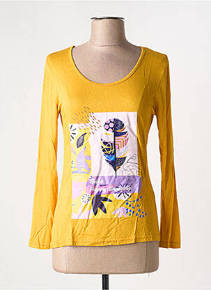 T-shirt jaune MULTIPLES femme