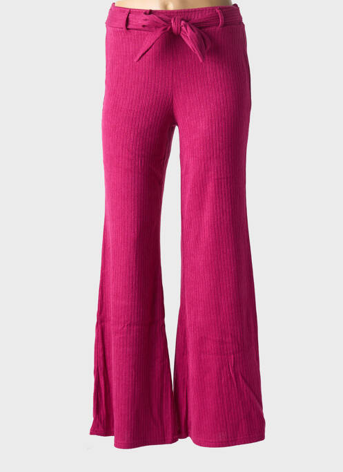 Pantalon large rose MULTIPLES femme