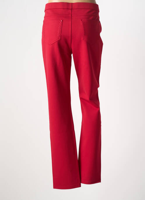 Pantalon slim rouge MULTIPLES femme