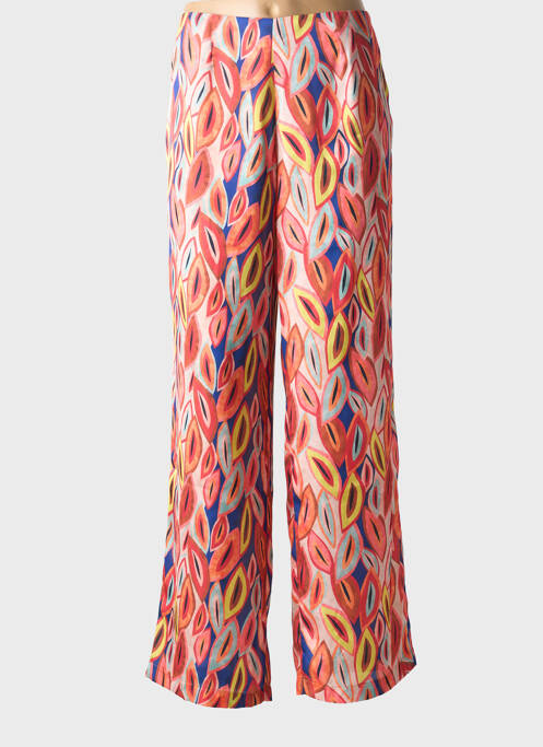 Pantalon large orange MULTIPLES femme