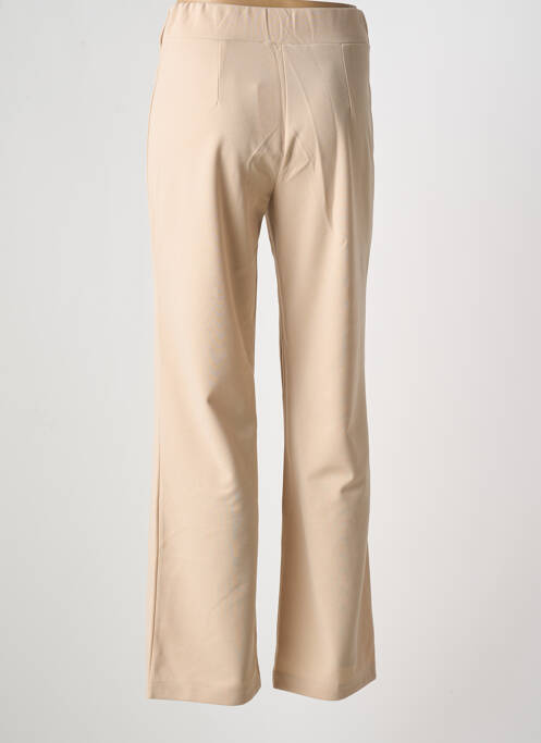 Pantalon droit beige MULTIPLES femme