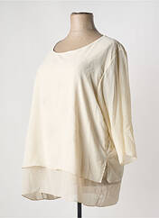 Tunique manches courtes ecru MULTIPLES femme seconde vue