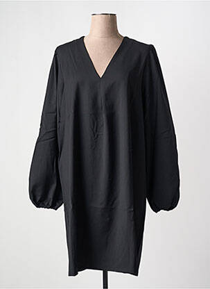Robe mi-longue noir MULTIPLES femme