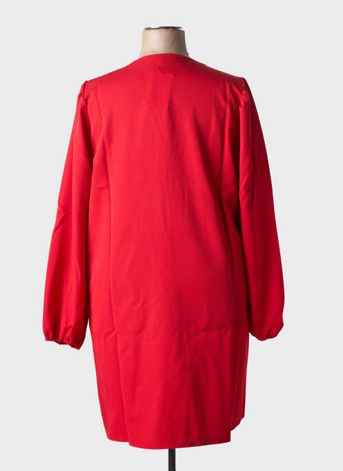 Robe mi-longue rouge MULTIPLES femme