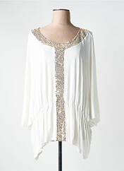 Tunique manches courtes blanc MULTIPLES femme seconde vue