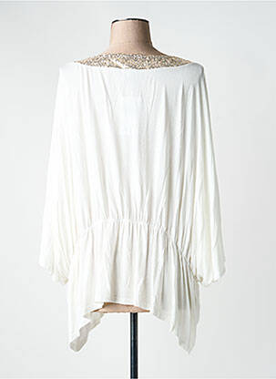 Tunique manches courtes blanc MULTIPLES femme