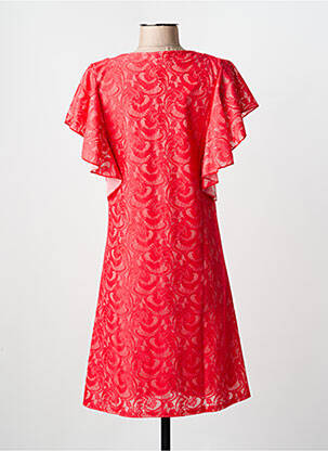 Robe mi-longue orange MULTIPLES femme
