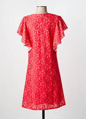 Robe mi-longue orange MULTIPLES femme seconde vue