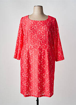 Robe mi-longue orange MULTIPLES femme