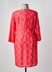 Robe mi-longue orange MULTIPLES femme seconde vue