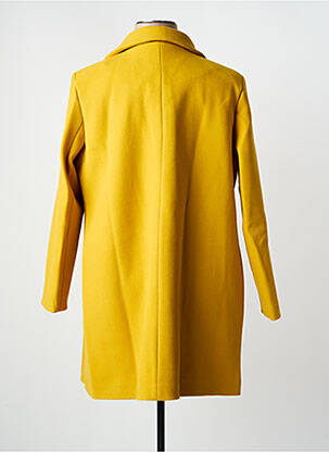 Manteau long jaune MULTIPLES femme