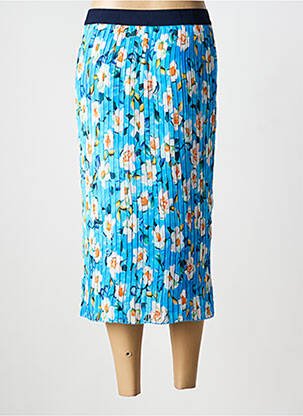 Jupe mi-longue bleu MULTIPLES femme