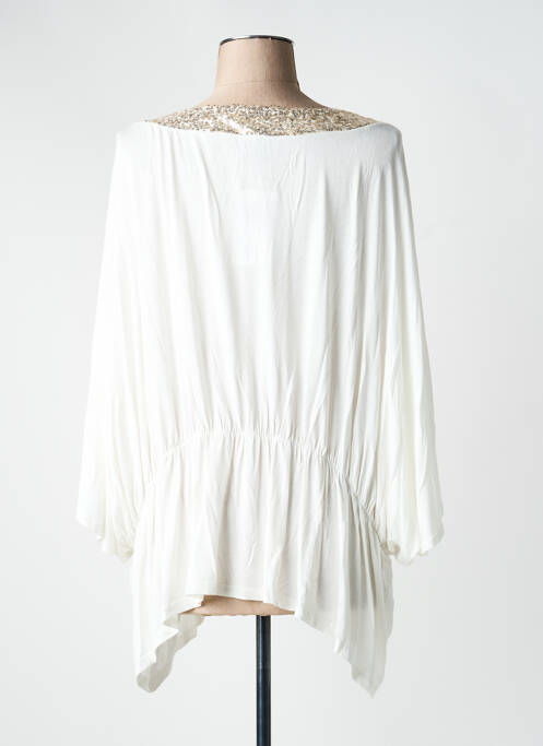 Tunique manches courtes blanc MULTIPLES femme