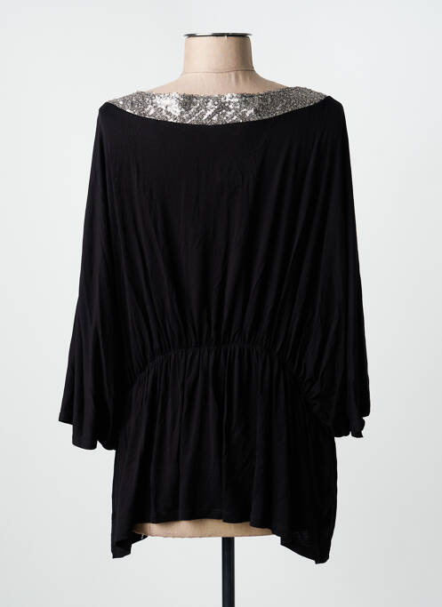 Tunique manches courtes noir MULTIPLES femme