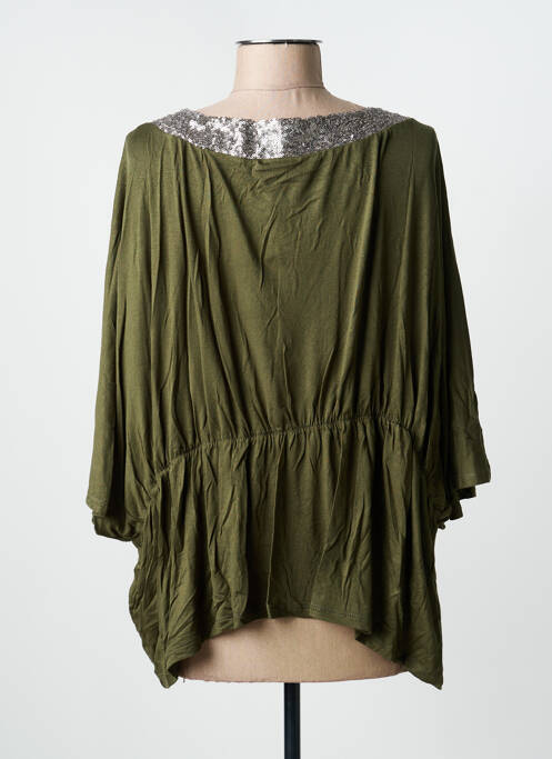 Tunique manches courtes vert MULTIPLES femme