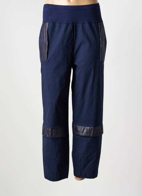 Pantalon 7/8 bleu MULTIPLES femme