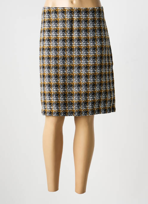 Jupe courte marron MULTIPLES femme