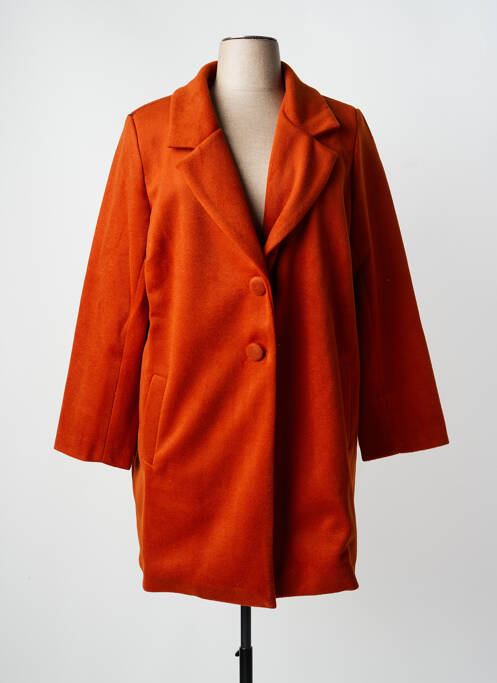 Manteau long marron MULTIPLES femme