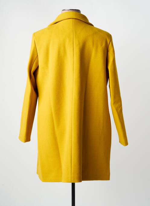Manteau long jaune MULTIPLES femme