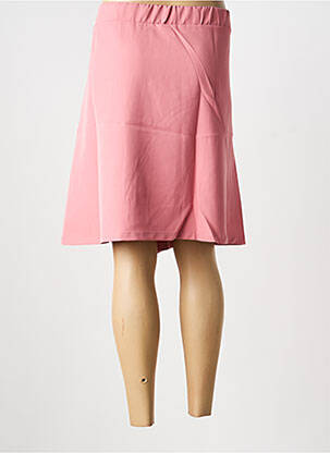 Jupe mi-longue rose MULTIPLES femme