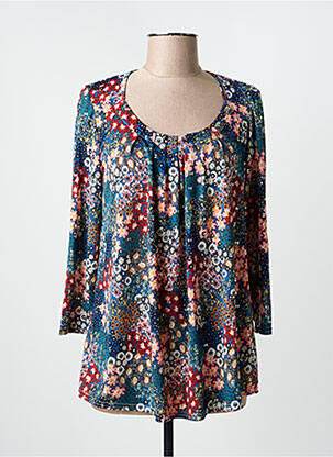 Top bleu MULTIPLES femme