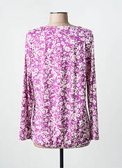 Top violet MULTIPLES femme seconde vue