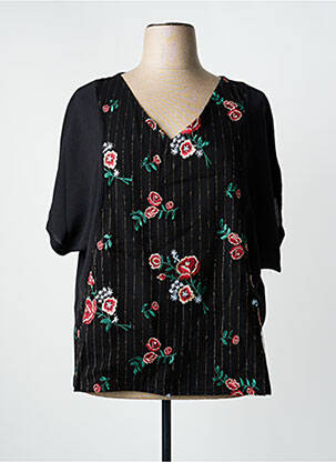 Top noir MULTIPLES femme