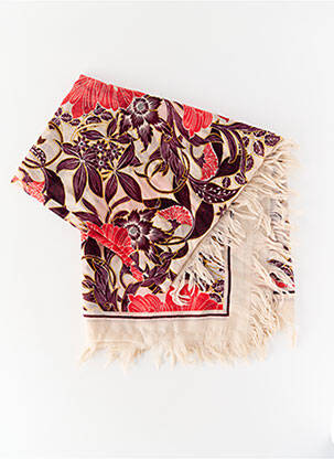 Foulard rose PIECES femme