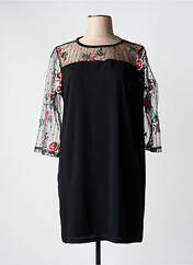Robe mi-longue noir MULTIPLES femme seconde vue
