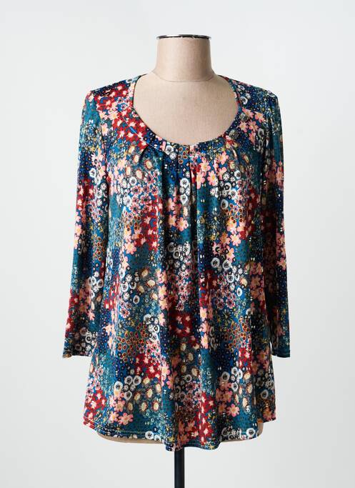 Top bleu MULTIPLES femme