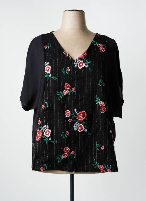 Top noir MULTIPLES femme