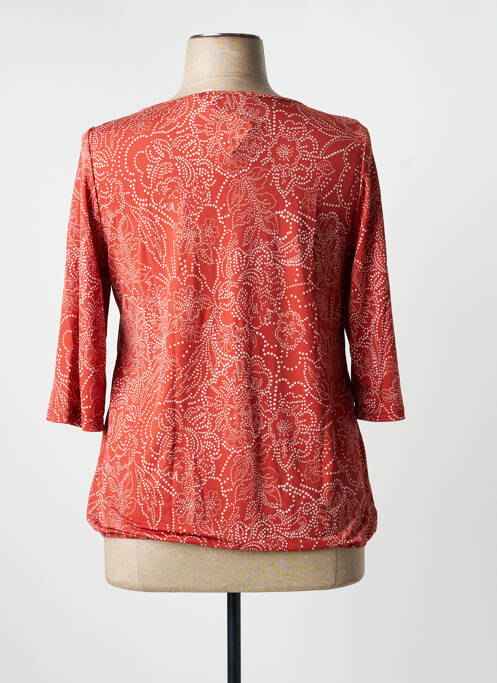 Top orange MULTIPLES femme