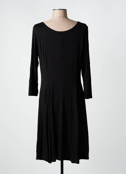 Robe mi-longue noir MULTIPLES femme