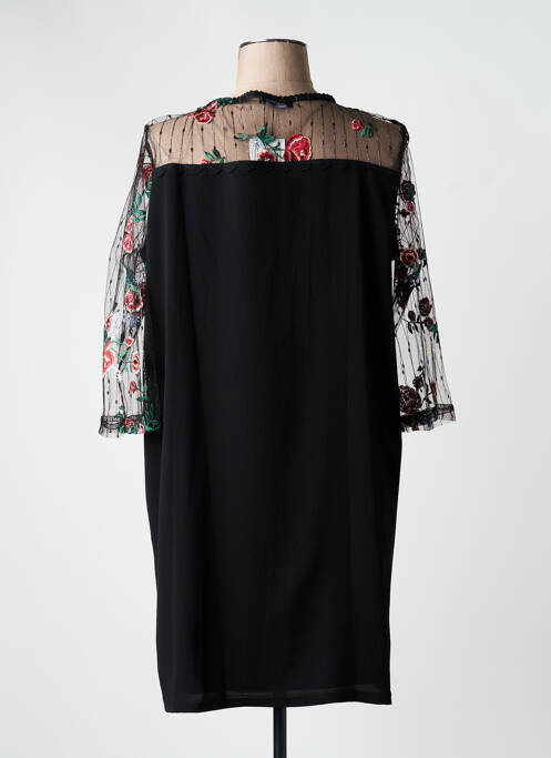 Robe mi-longue noir MULTIPLES femme