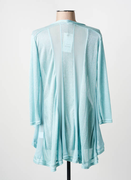 Gilet manches longues bleu MULTIPLES femme